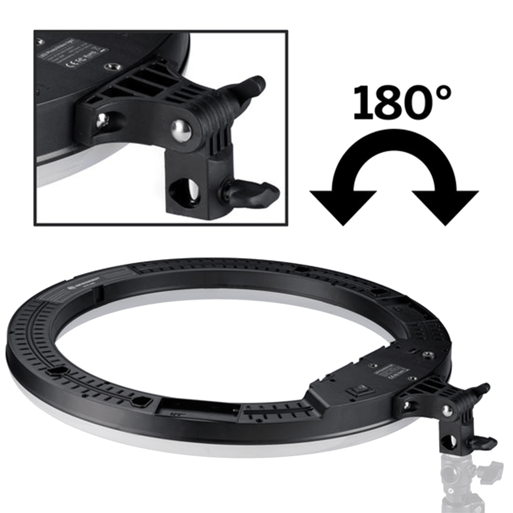 Bresser STR-48 SMD LED Ringlamp Bi-Color 48W - Afbeelding 15