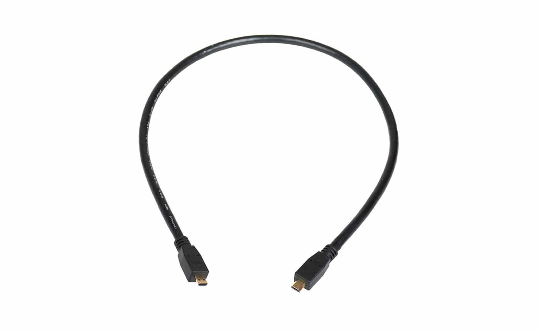 Atomos Coiled micro HDMI to full HDMI cable [ 30cm ] - Future Store