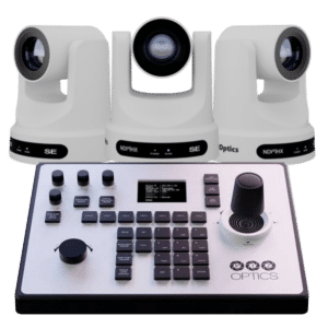 Producer Bundel 3X PTZOptics Camera's 30X Move SE NDI wit + Controller